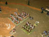 ... and the Hohenzoller Chevauxlegers #2 reject the 6th Hussars, arrived from the French left flank...