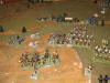 ..... but the Jacquinot's Chasseurs brigade falls on the Allied left flank...