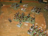 ... forcing the Kienmayer Hussars #8 to fall back although the Cossacks stops temporary the Chasseurs.