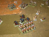 ... but while retreating they break the Klienmayer Hussars.