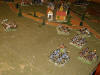 The Allied reinforcements arrive, with the Von Kurkland's Prussians joining the Cossacks, upon the French left flank...