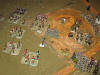 ... while the French light cavalry regiments have charged again the Cossacks...
