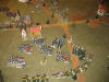 It is raining now, and the terrain becomes mud whereas the Saxons deploy slowly
