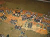 ... while the French artillery is deploying on the ridgeline vacated by the Spaniards