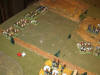 The French dragoons appear at last in the Spanish flank!