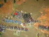 ...breaking at last by the combined attack of the 6/134me de Ligne and the 2/Saxon Ducal House.